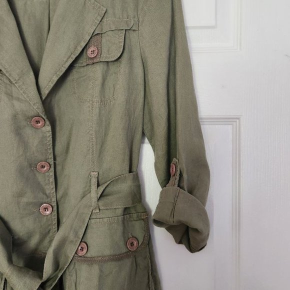 DKNY JEANS Linen Jacket - Picture 5 of 6